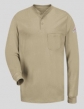 Long Sleeve Tagless Henley Shirt - EXCEL FR